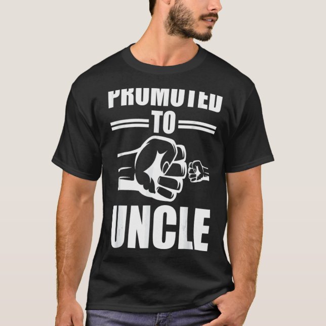 T-shirt Meilleur Oncle Jamais Fist Bump Oncle Idée Nouveau (Devant)
