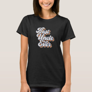 T-shirt Meilleur Oncle Jamais Vintage Style Rétro Hommes