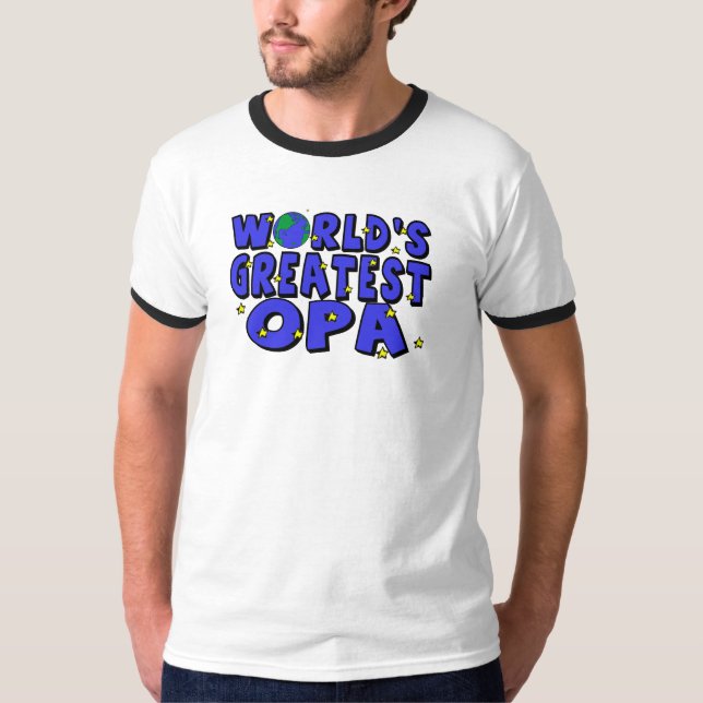 T-shirt Meilleur Opa du monde (Devant)