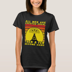 T-shirt Meilleur opérateur radio amateur gentil J'aime rad