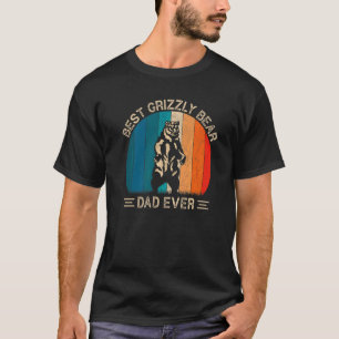 T-shirt Meilleur Ours Grizzly Papa Jamais Ours Grizzly Fa