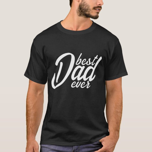 T-shirt Meilleur papa (Devant)