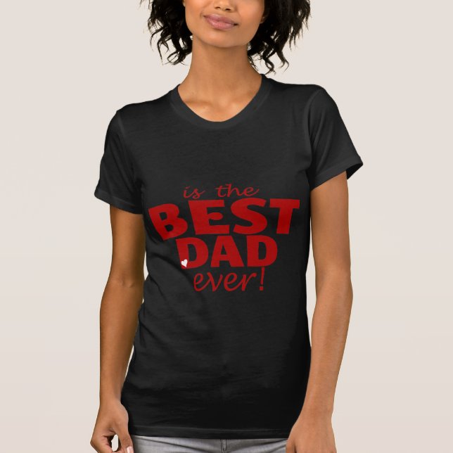 T-shirt meilleur papa (Devant)