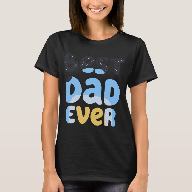 T-shirt Meilleur Papa Bandit (Devant)
