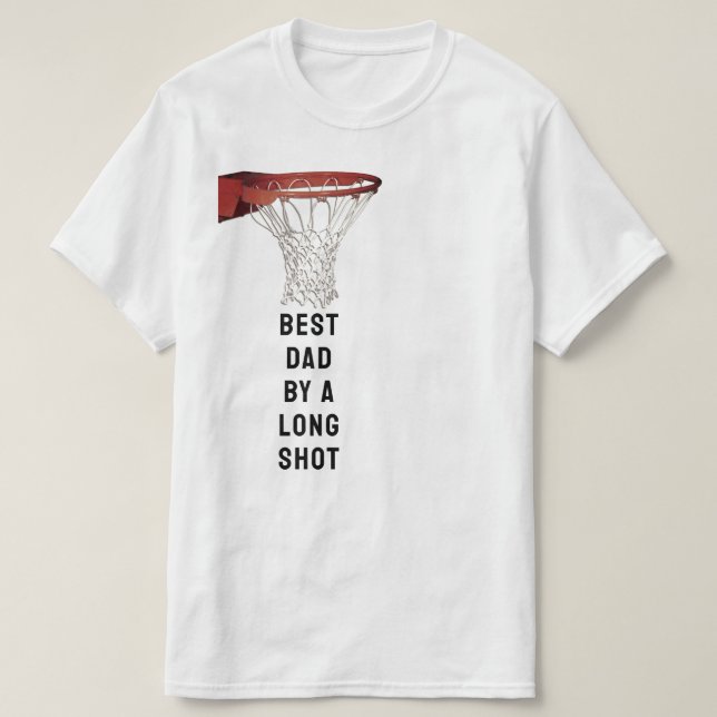 T-shirt Meilleur Papa Basket (Design devant)
