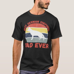 T-shirt Meilleur papa Berger allemand de tous les temps ci