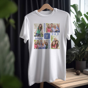T-shirt Meilleur Papa Bonus Jamais 4 Photo