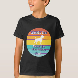 T-shirt Meilleur papa bouledogue Alapaha Blue Blood
