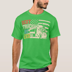 T-shirt Meilleur papa camionneur jamais
