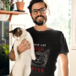 T-shirt Meilleur papa chat définition | Face de chat migno<br><div class="desc">Avec une définition douce de ce qu'est un père de chat avec une adorable illustration du visage de chaton. Cette chemise personnalisée fait un cadeau parfait pour le papa de chat dans votre vie! Amusant, facile et unique - fait un grand cadeau pour les anniversaires, les vacances et les nouveaux...</div>