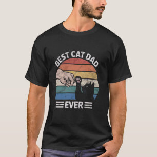 T-shirt Meilleur Papa Chat Drôle Amateur de Chatons Hommes