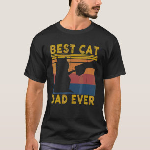 T-shirt Meilleur papa chat du monde  Chat   Fête des pères