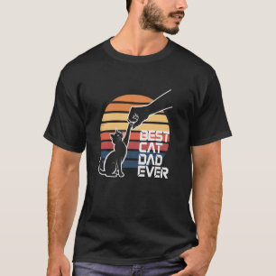 T-shirt Meilleur Papa Chat du Monde Tape Poing Papa Chat V