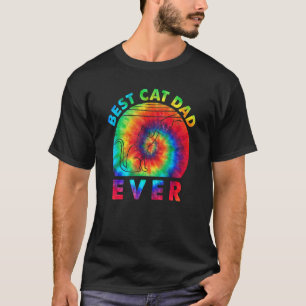 T-shirt Meilleur Papa Chat Jamais Papa Chat Paw Fist Bump