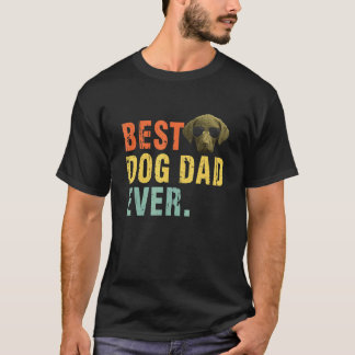 T-shirt Meilleur Papa Chien T Shirt Chesapeake Bay Retriev
