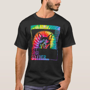 T-shirt Meilleur papa Corgi pour homme, père de chien