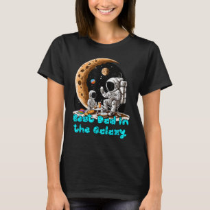 T-shirt Meilleur Papa Dans Le Gala Du Père Et Du Fils De L