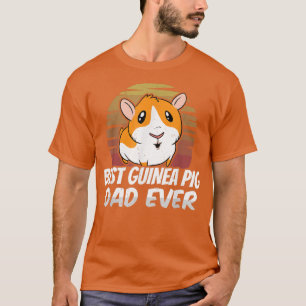 T-shirt Meilleur papa de porc de Guinée jamais 29