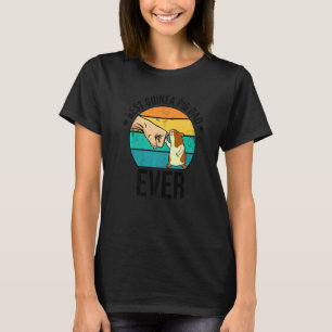 T-shirt Meilleur papa de porc de Guinée jamais Amoureux de