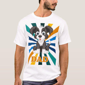 T-shirt Meilleur papa de Shih Tzu de tous les temps, cadea