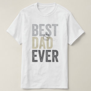 T-shirt Meilleur Papa de Tous les Temps Typographie de la