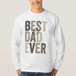 T-shirt Meilleur Papa de Tous les Temps Typographie Fête d