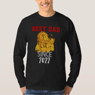 T-shirt Meilleur papa depuis 2022