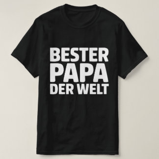 T-shirt Meilleur papa du monde