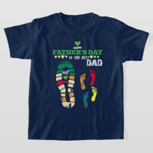 T-shirt Meilleur Papa du Monde – Nous t'aimons