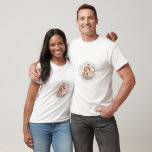 T-shirt Meilleur papa du monde par Par Par Classic Simple<br><div class="desc">Ce design simple et classique est composé de typographie serif et d'ajouter une photo personnalisée. "Le meilleur papa du monde par pair" encercle le cadre.</div>