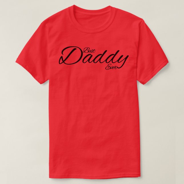 T-shirt Meilleur papa Ever4 (Design devant)