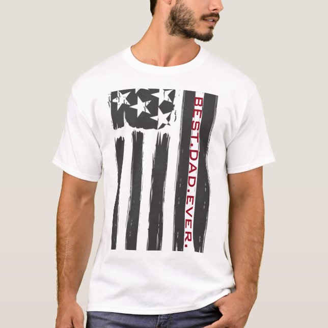 T-shirt Meilleur papa jamais (Devant)