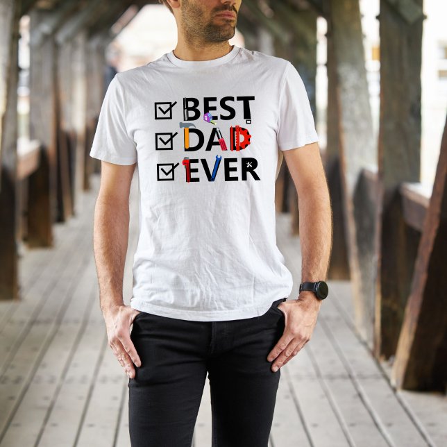 T-shirt Meilleur papa jamais (Best dad ever!)