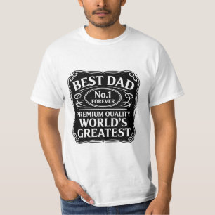 T-shirt Meilleur papa jamais
