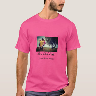 T-shirt Meilleur papa jamais fête des pères fils fille pap
