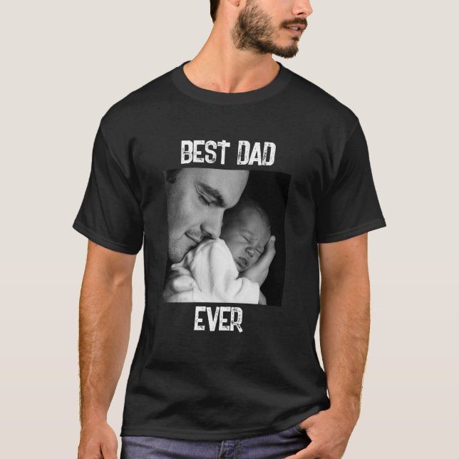 T-shirt Meilleur papa jamais | Fête des pères ou nouveau p (Devant)