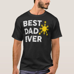 T-shirt Meilleur papa Jamais Filipino Papa 2023 Fête des P