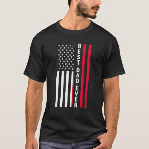 T-shirt Meilleur papa jamais polonais papa Pologne