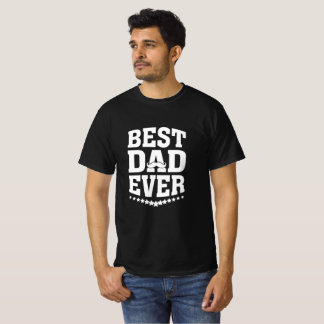 T-shirt Meilleur papa Jamais Rétro Fête des pères Vintage 
