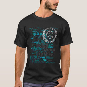 T-shirt Meilleur papa jamais Soccer Papa Fête des pères