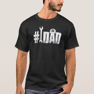 T-shirt Meilleur Papa Mécanicien Auto Papa Art Drôle Pour