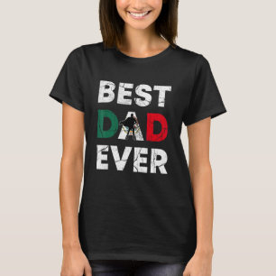 T-shirt Meilleur papa mexicain jamais Mexico Papa Fête du