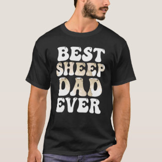 T-shirt Meilleur Papa Mouton du Monde Père Mouton