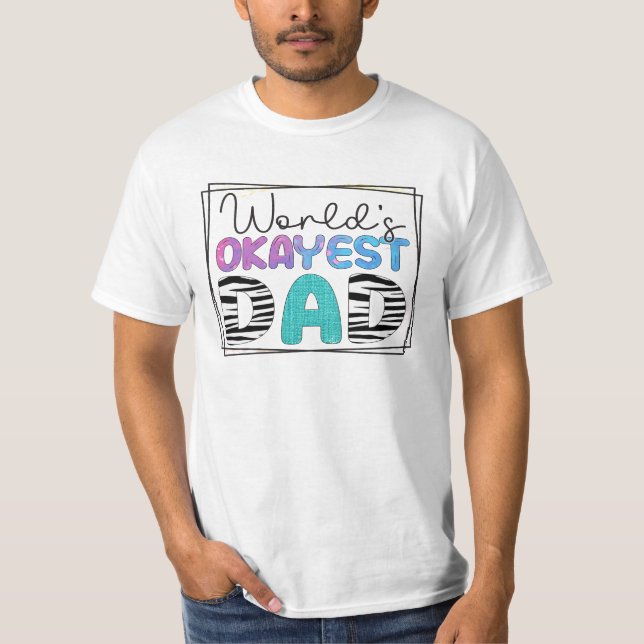 T-shirt Meilleur Papa Moyen (Devant)