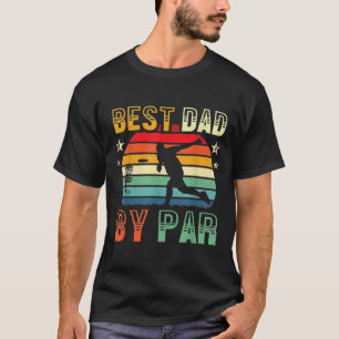 T-shirt Meilleur Papa Par Disque Golf Golfing Frisbee
