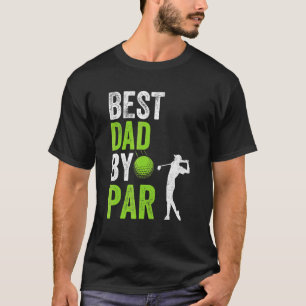 T-shirt Meilleur Papa Par Fête des pères Golf Papa Golfer