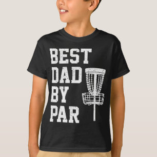 T-shirt Meilleur Papa Par Funny Disc Golf Cadeau