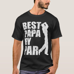 T-shirt Meilleur papa par Funny Golf Father's Day Grandpa 