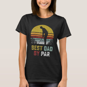 T-shirt Meilleur papa par Golf Vintage