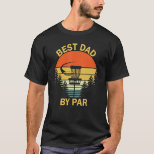 T-shirt Meilleur papa par Par Disque Golf Papa